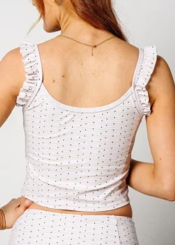 Kortni Jeane All Neutral | Flutter Top all-neutral Online