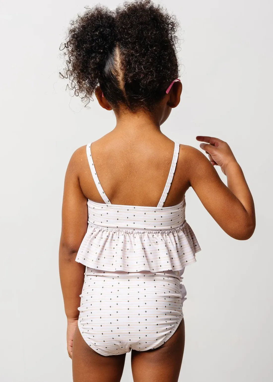 Kortni Jeane All Neutral | Mini Down in Front Ruffle Bottoms all-neutral Best