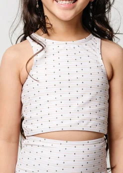 Kortni Jeane All Neutral | Mini Racer Back Top all-neutral Fashion