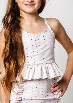 Kortni Jeane All Neutral | Youth Peplum Top all-neutral Online