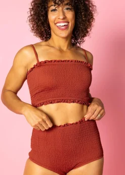 Kortni Jeane Amber Brown | Bandeau Top AmberBrown New