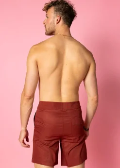 Kortni Jeane Amber Brown | Mens Swim Trunks AmberBrown Sale