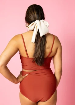 Kortni Jeane Amber Brown | Tie-Up-Front Bottoms AmberBrown New