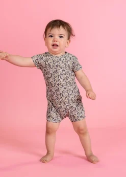 Kortni Jeane Antique Daisy | Baby Shorties Rashguard (Unisex) AntiqueDaisy Fashion