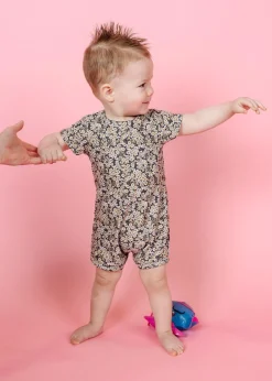Kortni Jeane Antique Daisy | Baby Shorties Rashguard (Unisex) AntiqueDaisy Fashion