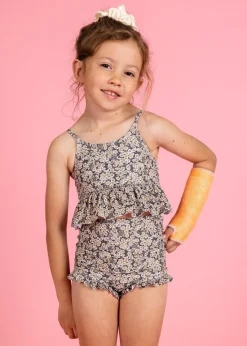 Kortni Jeane Antique Daisy | Mini Peplum Top AntiqueDaisy Sale