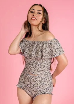 Kortni Jeane Antique Daisy | Ruffled Around Top AntiqueDaisy Hot
