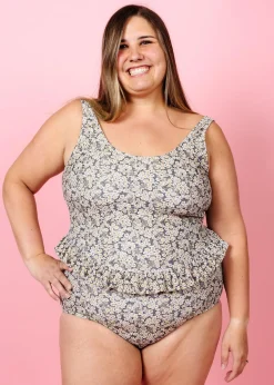 Kortni Jeane Antique Daisy | Skirted One-Piece AntiqueDaisy New