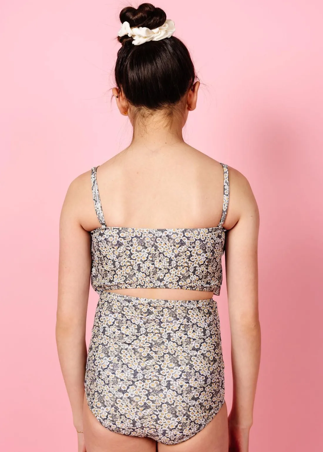 Kortni Jeane Antique Daisy | Youth Oversized Ruffle Top AntiqueDaisy Sale