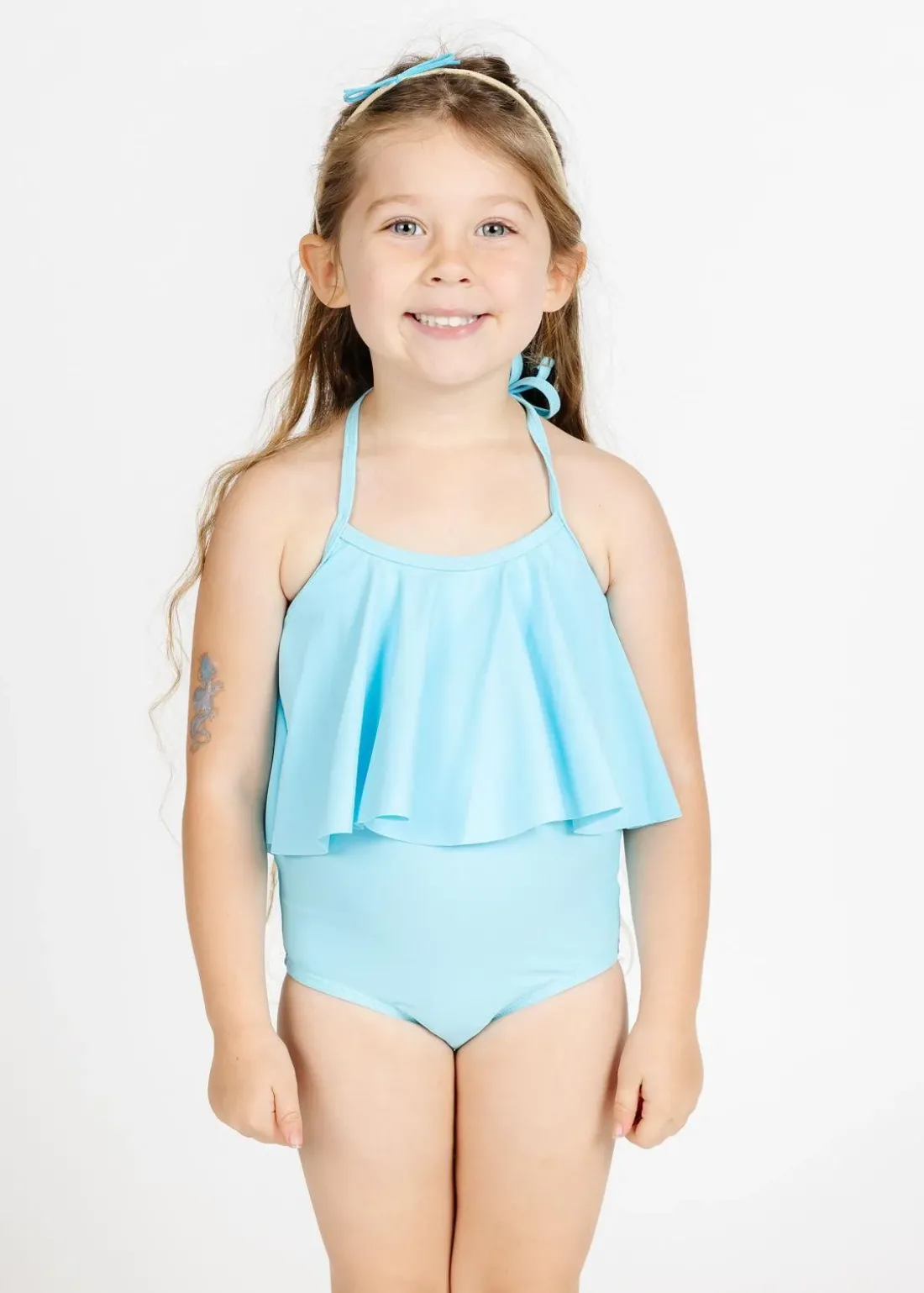 Kortni Jeane Arctic Blue | Mini High-Waisted Bottoms ArcticBlue Hot