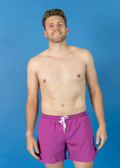 Kortni Jeane | Mens Retro Shorties Berry Fashion