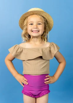 Kortni Jeane | Mini All Ruffled Up Bottoms Berry Online