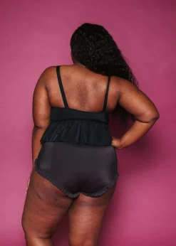 Kortni Jeane | All Ruffled Up Bottoms Black Outlet