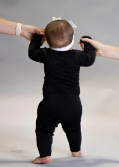 Kortni Jeane | Baby Rashguard One-Piece (Unisex) Black New