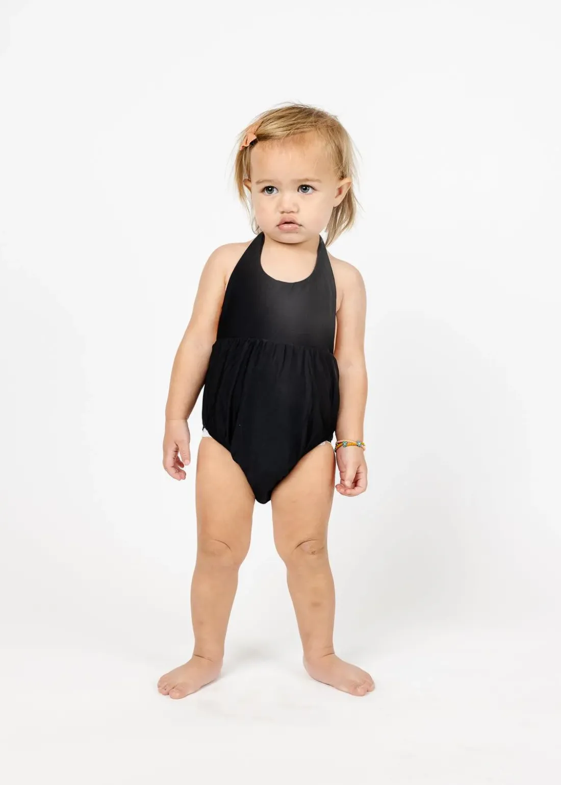 Kortni Jeane | Baby Romper One-Piece Black Clearance