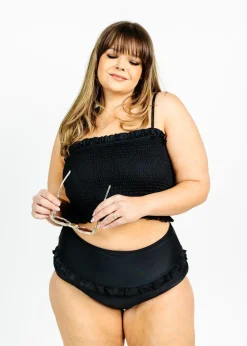Kortni Jeane | Bandeau Top Black Online