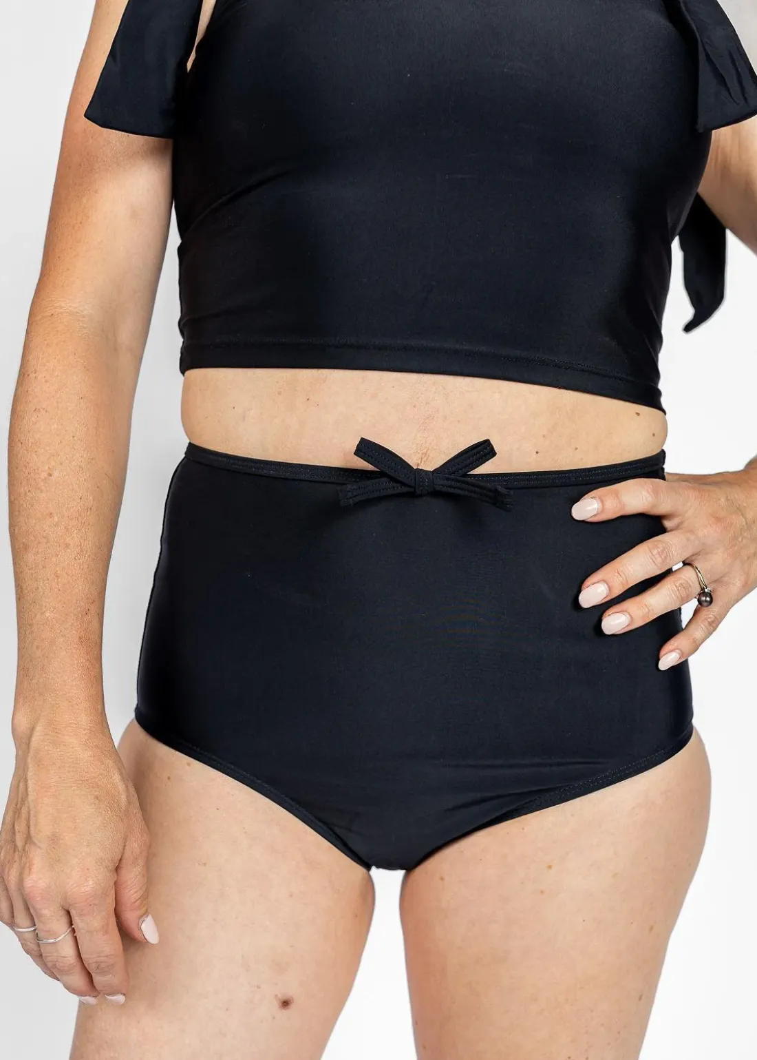 Kortni Jeane | Bow Bottoms Black Discount
