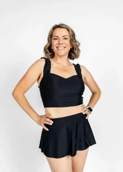 Kortni Jeane | Detached Short Skirt Black Fashion