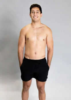 Kortni Jeane | Mens Retro Shorties Black Clearance