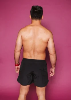 Kortni Jeane | Mens Retro Shorties Black Clearance