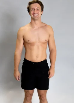 Kortni Jeane | Mens Swim Trunks Black Fashion