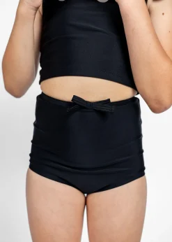 Kortni Jeane | Mini Bow Bottoms Black Outlet