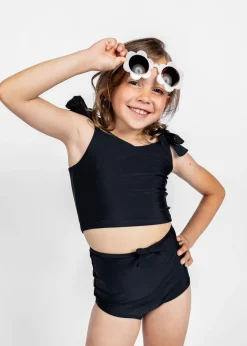 Kortni Jeane | Mini Bow Bottoms Black Outlet