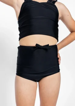 Kortni Jeane | Mini Bow Bottoms Black Outlet
