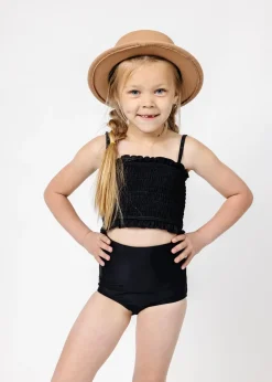 Kortni Jeane | Mini High-Waisted Bottoms Black Discount