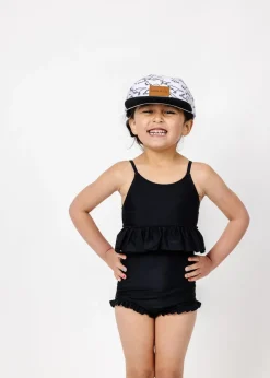 Kortni Jeane | Mini Peplum Top Black Online