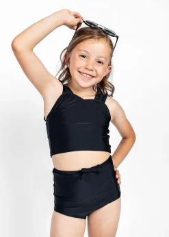 Kortni Jeane | Mini Ripple Top Black Fashion
