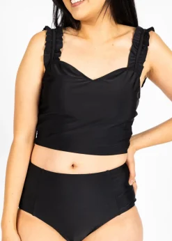 Kortni Jeane | Ripple Top Black New