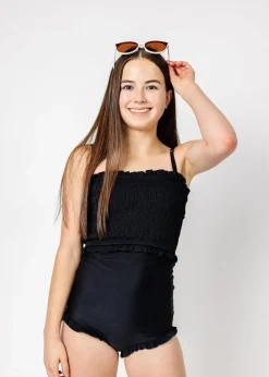 Kortni Jeane | Youth All Ruffled Up Bottoms Black Discount
