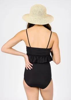 Kortni Jeane | Youth Peplum Top Black Outlet