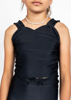 Kortni Jeane | Youth Ripple Top Black Best
