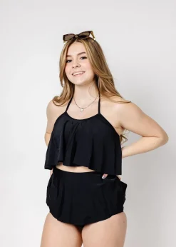 Kortni Jeane | Youth Swing Top Black Sale