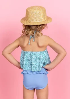 Kortni Jeane Blue Ditsy Floral | Mini Swing Top BlueDitsyFloral Best