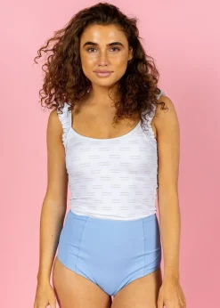 Kortni Jeane Blue Skies | Cut High Bottoms BlueSkies Sale