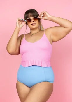 Kortni Jeane Blue Skies | High-Waisted Bottoms BlueSkies Hot