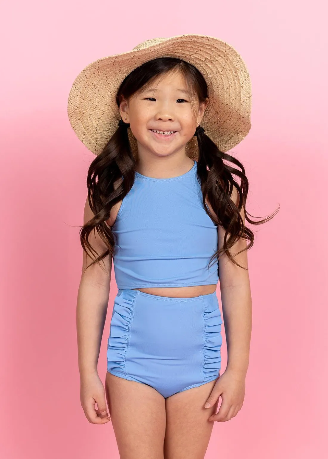 Kortni Jeane Blue Skies | Mini Down in Front Ruffle Bottoms BlueSkies New