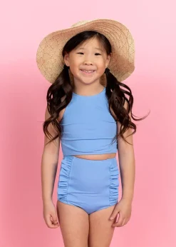 Kortni Jeane Blue Skies | Mini Racer Back Top BlueSkies Hot