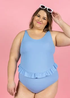Kortni Jeane Blue Skies | Skirted One-Piece BlueSkies Fashion