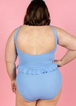Kortni Jeane Blue Skies | Skirted One-Piece BlueSkies Fashion