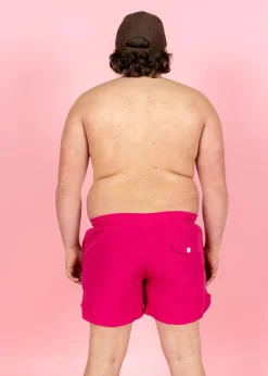 Kortni Jeane Bold Fuchsia | Mens Retro Shorties BoldFuchsia Online