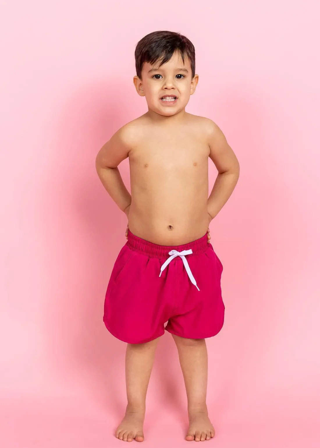 Kortni Jeane Bold Fuchsia | Mini Retro Shorties BoldFuchsia Hot