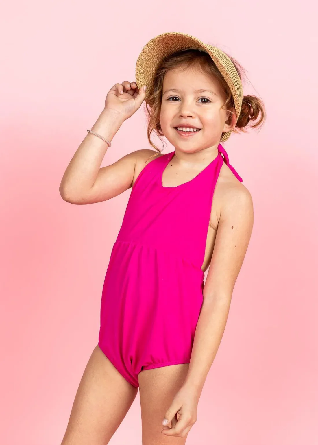 Kortni Jeane Bold Fuchsia | Mini Romper One-Piece BoldFuchsia Discount
