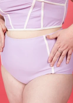 Kortni Jeane Bright Lilac | Lined Up Bottoms BrightLilac Sale