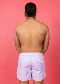 Kortni Jeane Bright Lilac | Mens Retro Shorties BrightLilac Outlet