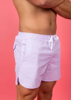 Kortni Jeane Bright Lilac | Mens Retro Shorties BrightLilac Outlet
