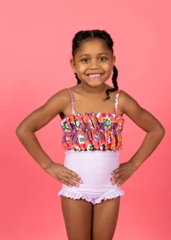Kortni Jeane Bright Lilac | Mini All Ruffled Up Bottoms BrightLilac Online